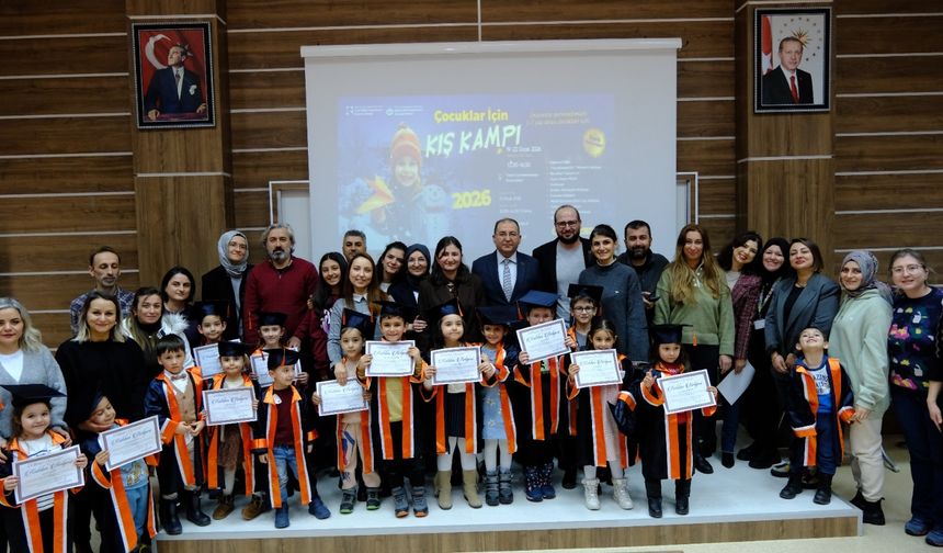 TOGÜ Kış Kampı Mezuniyet Töreni Gerçekleştirildi