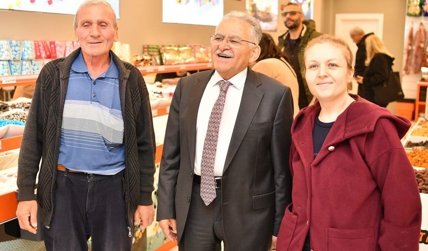 Başkan Büyükkılıç'tan Ramazan'a esnaf ve vatandaşla gönül köprüsü