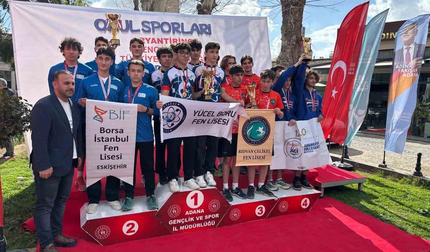 Oryantiring Şampiyonası'nda Eskişehir'e Türkiye 2'nciliği