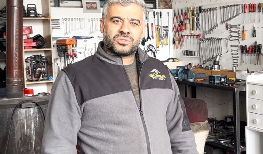 Tokat'ta kar duvarları yolu tünele çevirdi