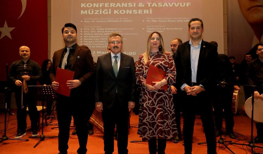 TOGÜ’de Konferans ve Tasavvuf Konseri