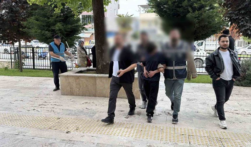 Erbaa'da şampiyonluk kutlamasında havaya ateş açan şüpheli yakalandı