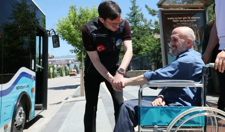 Tokat'ta Özel Gereksinimli Bireylere Ulaşım Kolaylığı