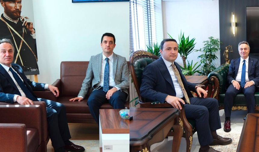 Rektör Yılmaz’dan Tokat Cumhuriyet Başsavcısı Birol ve Ağır Ceza Mahkemesi Başkanı Özdemir’e Ziyaret
