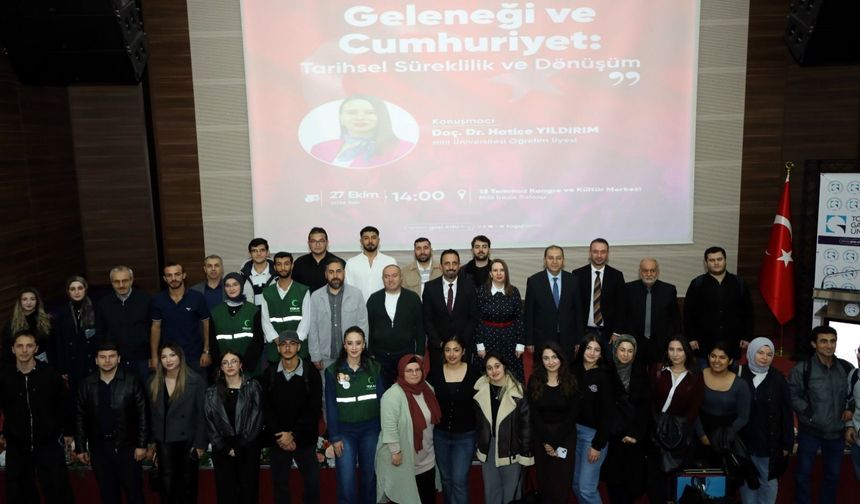 TOGÜ’de “Tarihsel Süreklilik ve Dönüşüm” Konferansı Düzenlendi