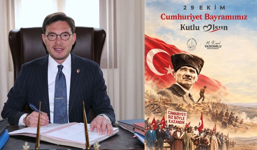 Tokat Belediye Başkanı Yazıcıoğlu’ndan 29 Ekim Mesajı