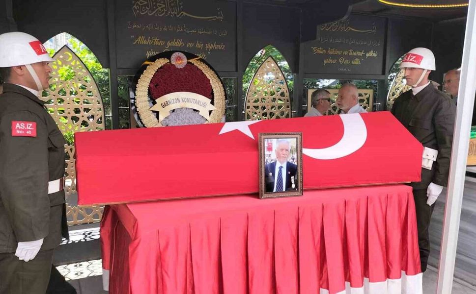 Ordulu Kıbrıs Gazisi Sabri Yıldız, son yolculuğuna uğurlandı
