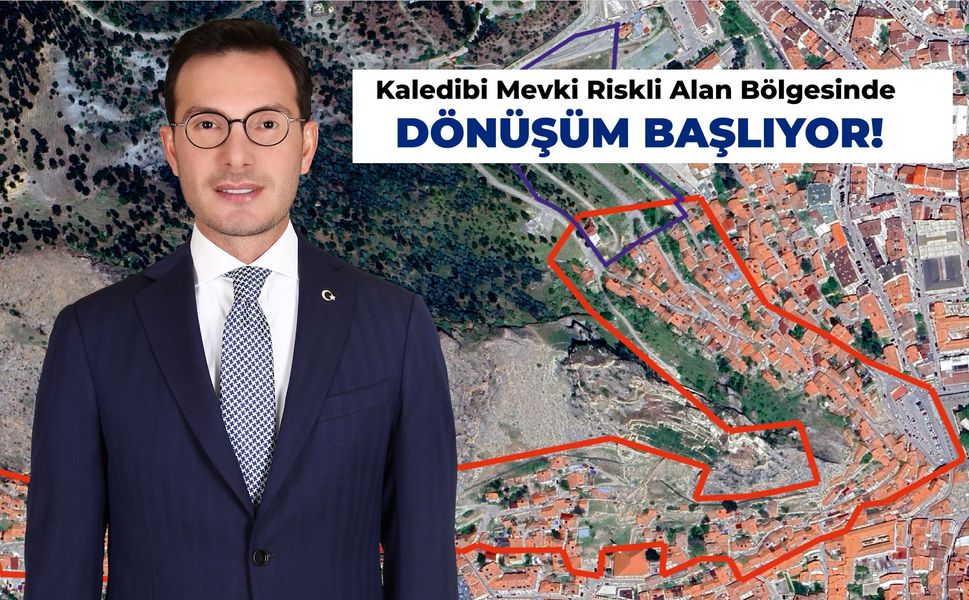 Tokat’ta Kaledibi riskli alanda kentsel dönüşüm başlıyor