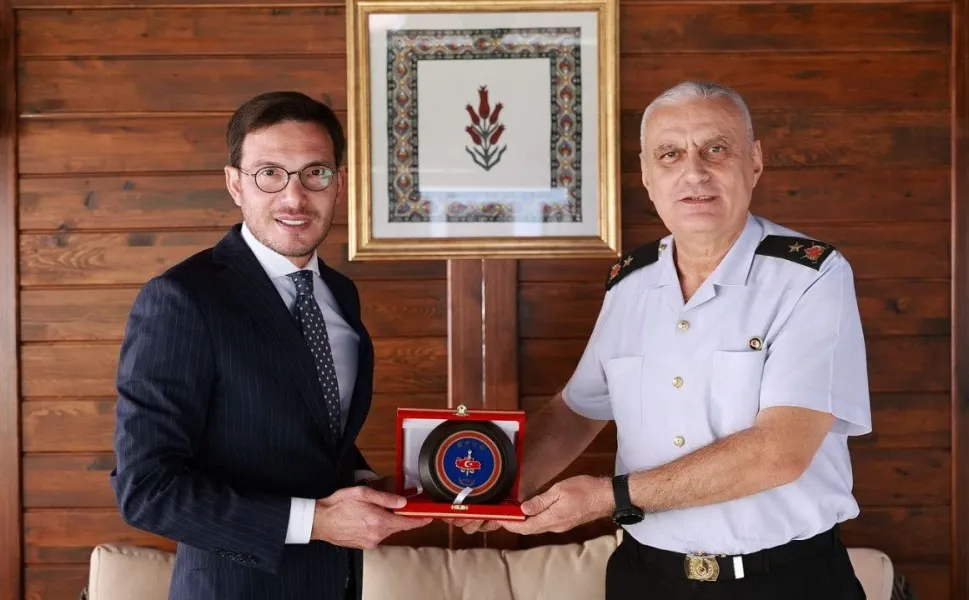 Tuğgeneral Ümit Kızılca’dan Başkan Yazıcıoğlu’na Ziyaret
