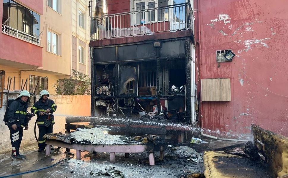 Erbaa’da Çıkan Yangın Evde Hasara Yol Açtı