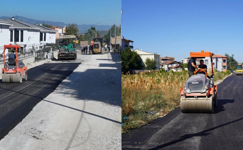 Erbaa'da Asfalt Yenileme Çalışmaları Sürüyor
