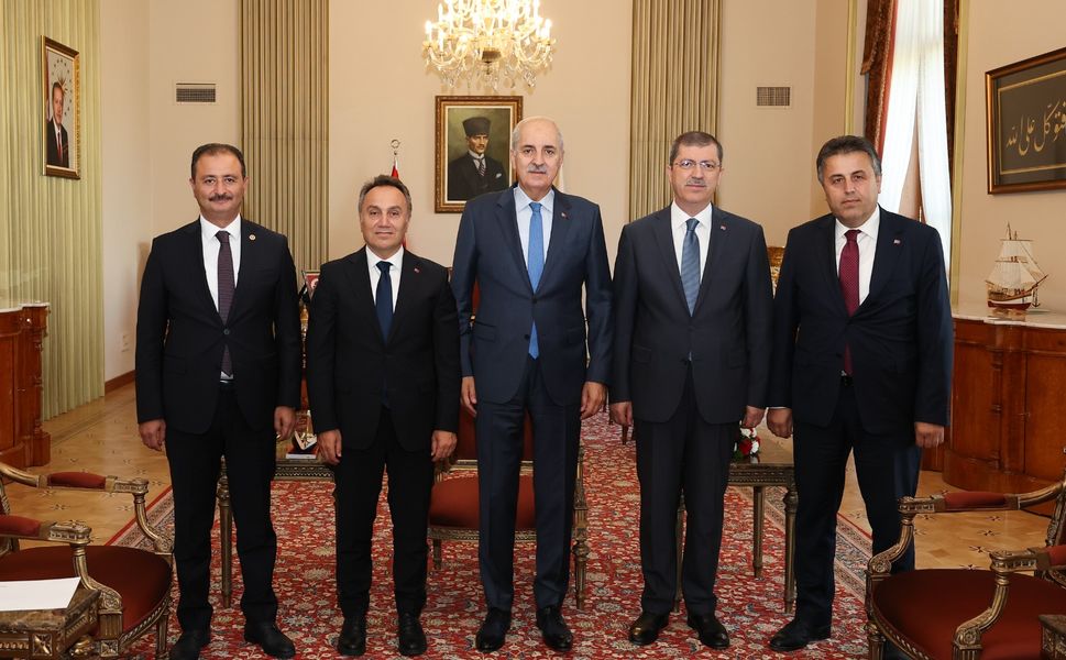 TOGÜ Rektörü Prof. Dr. Fatih Yılmaz’dan TBMM Başkanı Prof. Dr. Numan Kurtulmuş’a Ziyaret