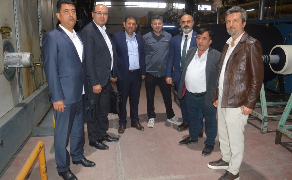 ÖZBEKİSTAN CUMHURİYETİ HEYETİ, TOKAT’TAKİ TEKSTİL FABRİKALARINI ZİYARET ETTİ