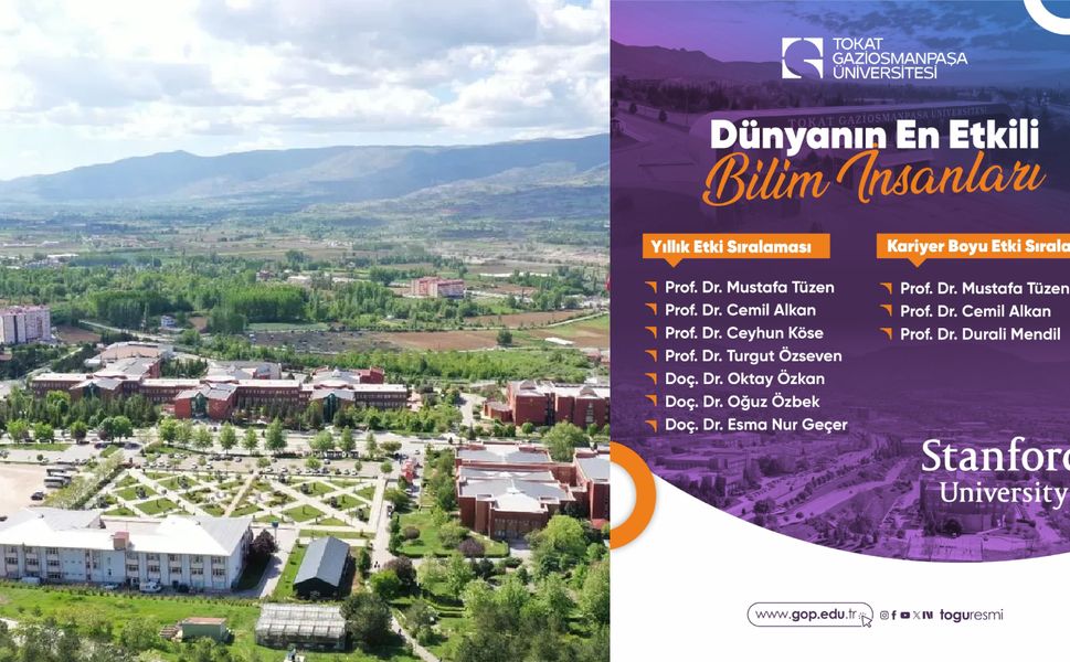 TOGÜ Akademisyenleri, Dünyanın En Etkili Bilim İnsanları Listesine Girmeyi Başardı