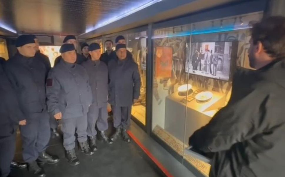 Çanakkale destanı Tokat'ta mobil müze ile canlandı