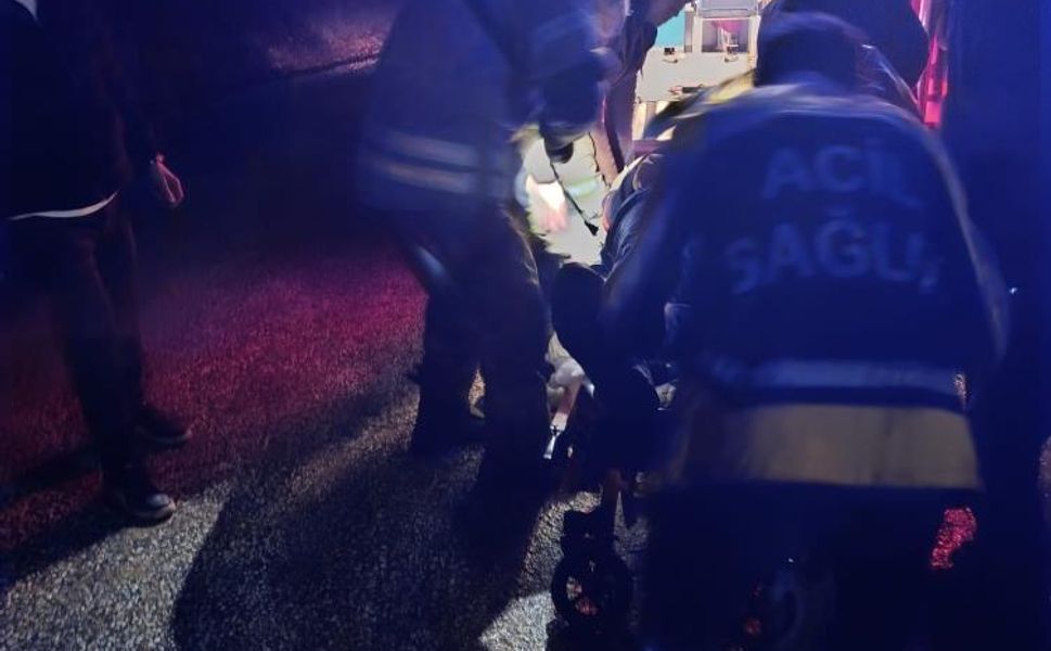 Alkollü sürücünün kullandığı araç şarampole yuvarlandı: 1 yaralı