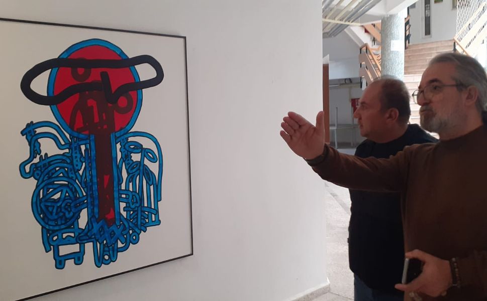 Dr. Öğr. Üyesi Salih Bayçu’dan resim sergisi