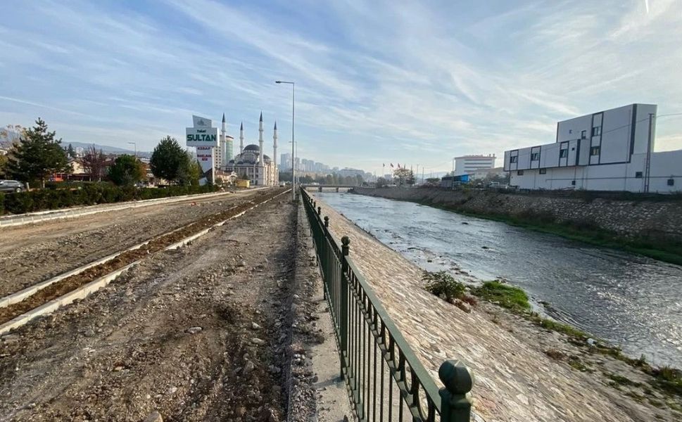 Tokat Belediyesi, Şehre Yeni Bir Yürüyüş Alanı Kazandırıyor