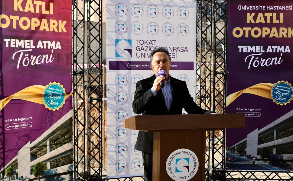 TOGÜ'de 500 Araç Kapasiteli Katlı Otoparkın Temeli Atıldı