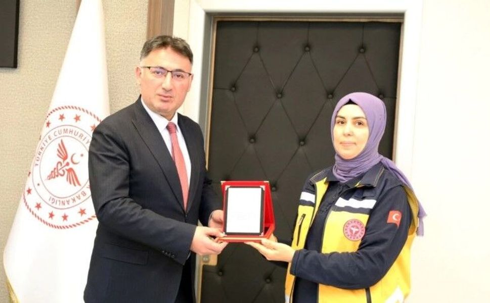 Tokat İl Sağlık Müdürü’nden 112 Personeline tebrik