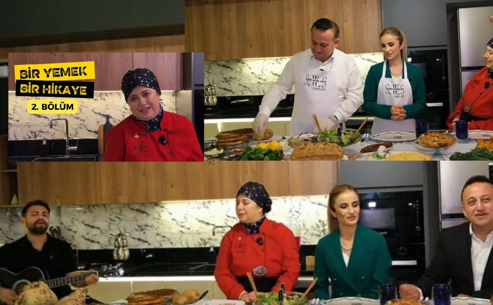 "Bir Yemek Bir Hikaye" Programının İkinci Bölümüne Turhal Belediye Başkanı Konuk Oldu