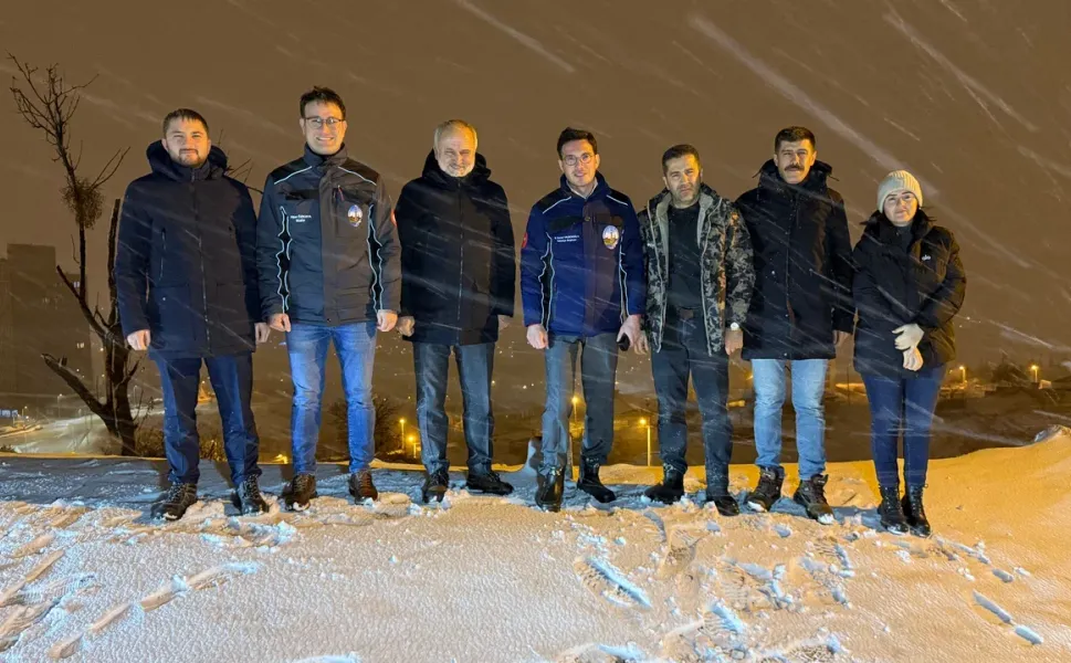 Başkan Yazıcıoğlu, “Karın ilk düştüğü andan itibaren sahadayız”