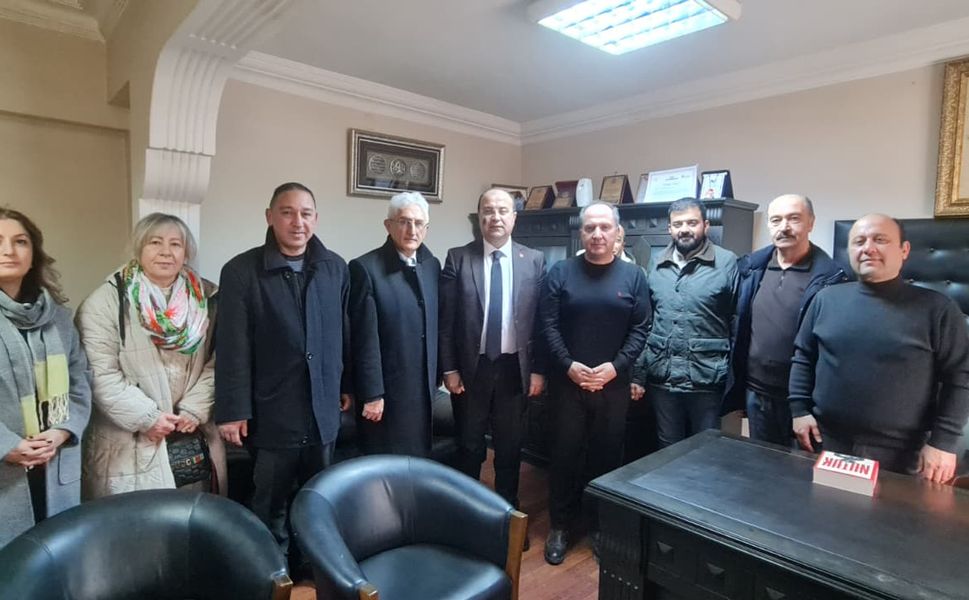 CHP Tokat İl Başkanlığı’ndan Hürsöz ve Sesimiz Gazetelerine Ziyaret