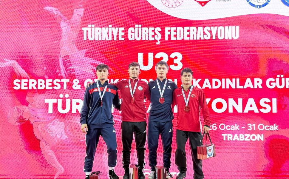 TOGÜ’den U23 Serbest Güreş Türkiye Şampiyonası’nda Büyük Gurur