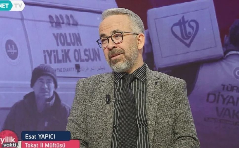 Esat Yapıcı, Tokat’ın yardım kültürünü Diyanet TV’de izleyicilerle paylaştı