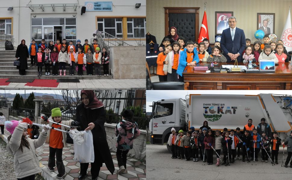 18 Mart İlkokulu Öğrencileri Çevre Bilincini Eğlenerek Öğrendi