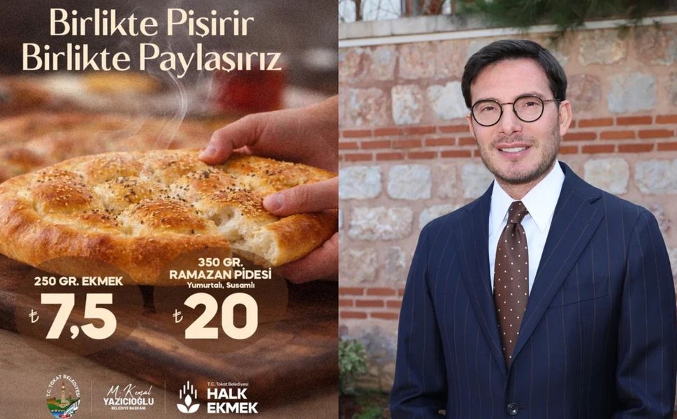 Tokat Belediyesi Halk Ekmek’ten Ramazan’a Özel Ekonomik Pide