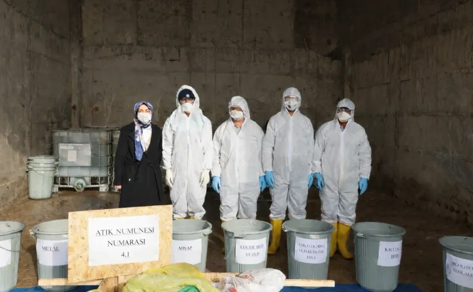 Tokat'ta 2026 Yılı Kış Dönemi Atık Karakterizasyonu Çalışması Başladı