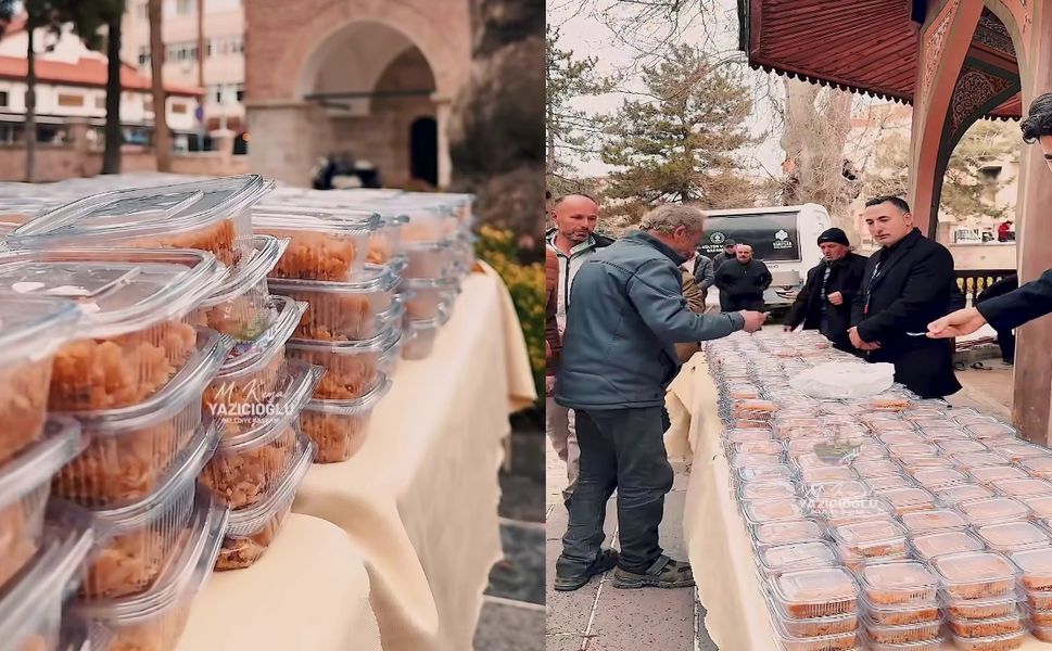 Tokat Belediyesi Deprem Şehitleri İçin Helva Dağıttı