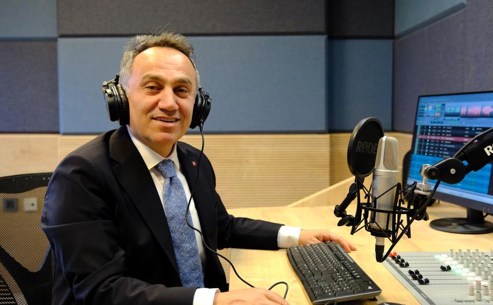 Rektör Yılmaz, Radyo TOGÜ’nün Kuruluş Çalışmalarını Yerinde Denetledi