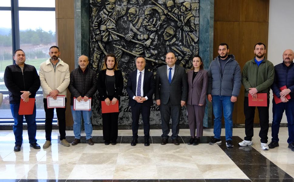 TOGÜ Rektörü Prof. Dr. Fatih Yılmaz, Gazi Osman Paşa ve Plevne Müdafaası Rölyefini İnceledi