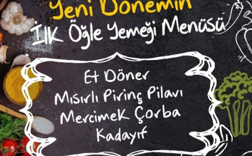 TOGÜ’de yeni dönemin ilk menüsünü öğrenciler belirledi