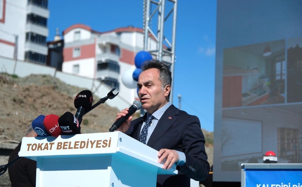 Rektör Yılmaz, Kaledibi Kentsel Dönüşüm Konutları Temel Atma Törenine Katıldı