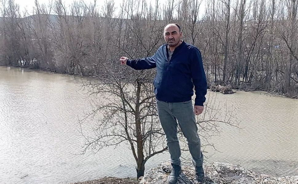 Tokat'ta Çekerek Irmağı taştı, şeker pancarı ekimi durdu