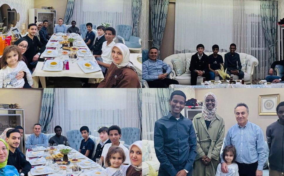 Rektör Yılmaz, Uluslararası Öğrencileri İftar Sofrasında Misafir Etti