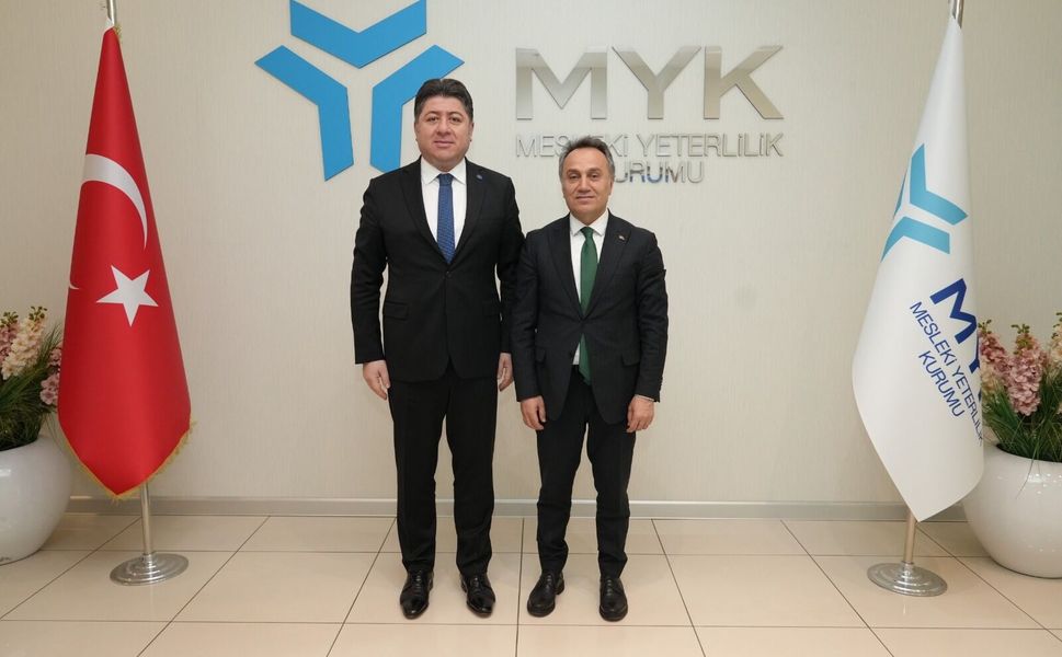 Mesleki Yeterlilik Kurumu ile TOGÜ Arasında İş Birliği Görüşmesi
