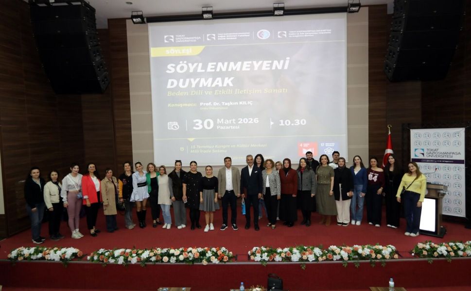 TOGÜ’de “Beden Dili ve Etkili İletişim Sanatı” Konferansı Düzenlendi
