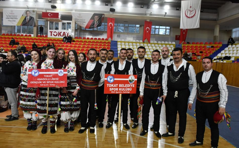 Tokat’ta halk oyunları seçmeleri yapıldı