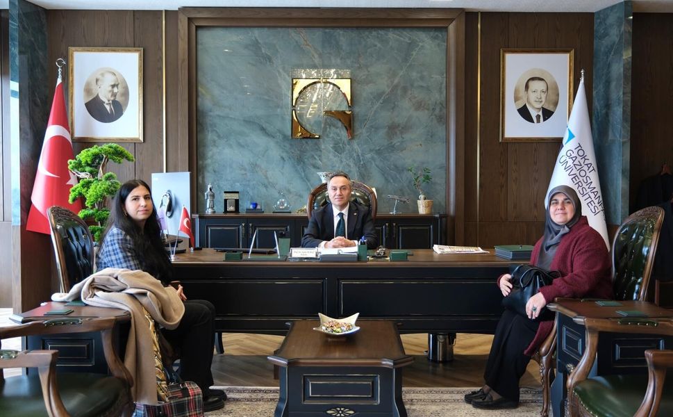 Yeşilırmak Kadın Kooperatifi’nden Rektör Yılmaz’a Ziyaret