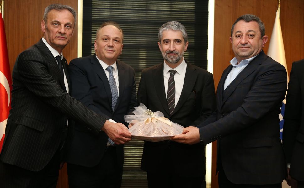 Tokat'tan TÜSİAD Başkanı Ozan Diren'e Ziyaret