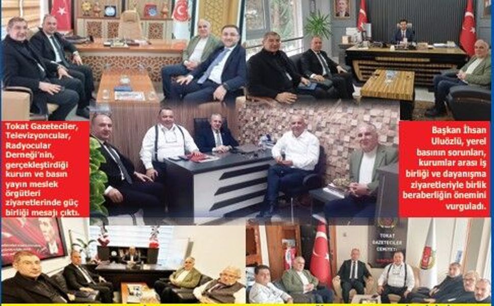 GAZETECİLERDEN BİRLİK BERABERLİK VURGUSU