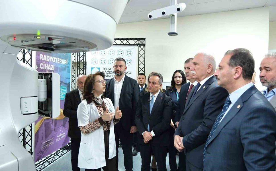 TOGÜ Hastanesi'nde radyoterapi cihazı törenle hizmete girdi