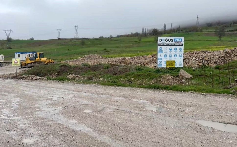 Tokat-Niksar Karayolu 13 yıldır tamamlanamadı