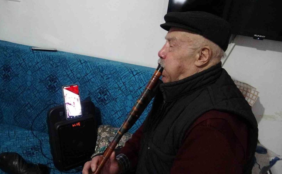 Tokatlı Keleş dayıdan online kaval resitali