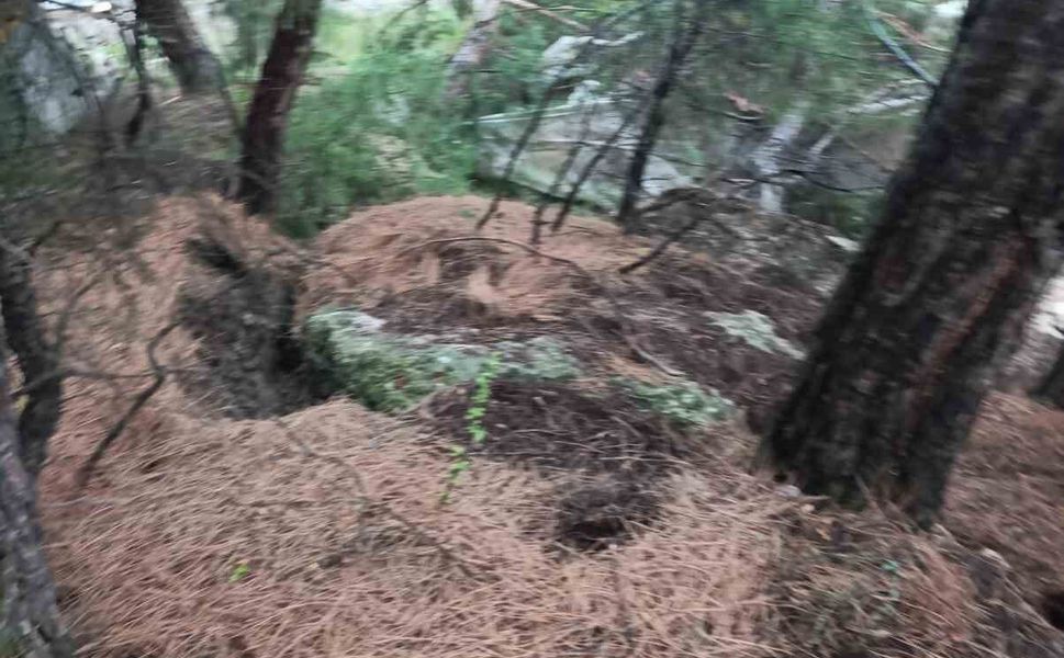 Tokat'ta heyelan ve kaya düşmesi nedeniyle 13 daire tahliye edildi