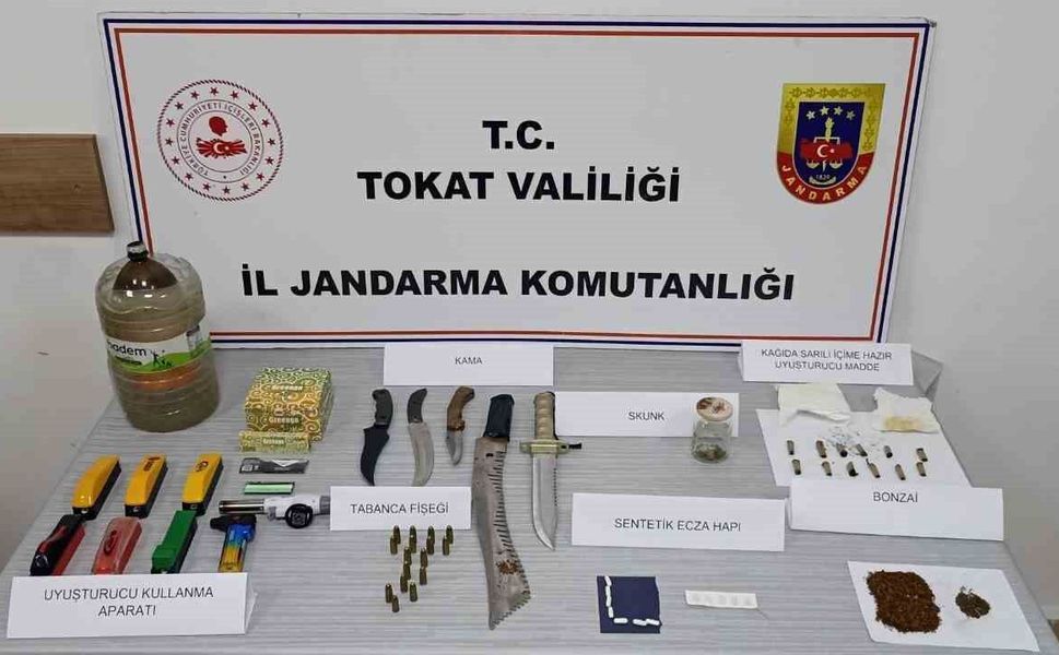 Zile'de uyuşturucu ticaretine darbe: 4 gözaltı
